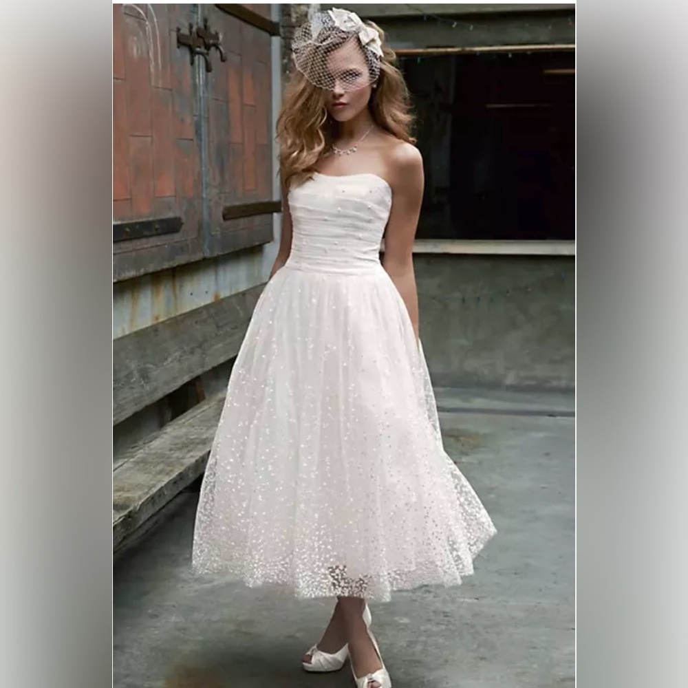 Tea-Length Wedding dress 👰‍♀️ *UNALTERED*